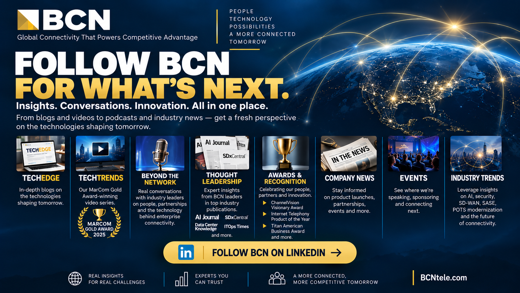 Follow BCN for what’s next: insights, conversations and innovation