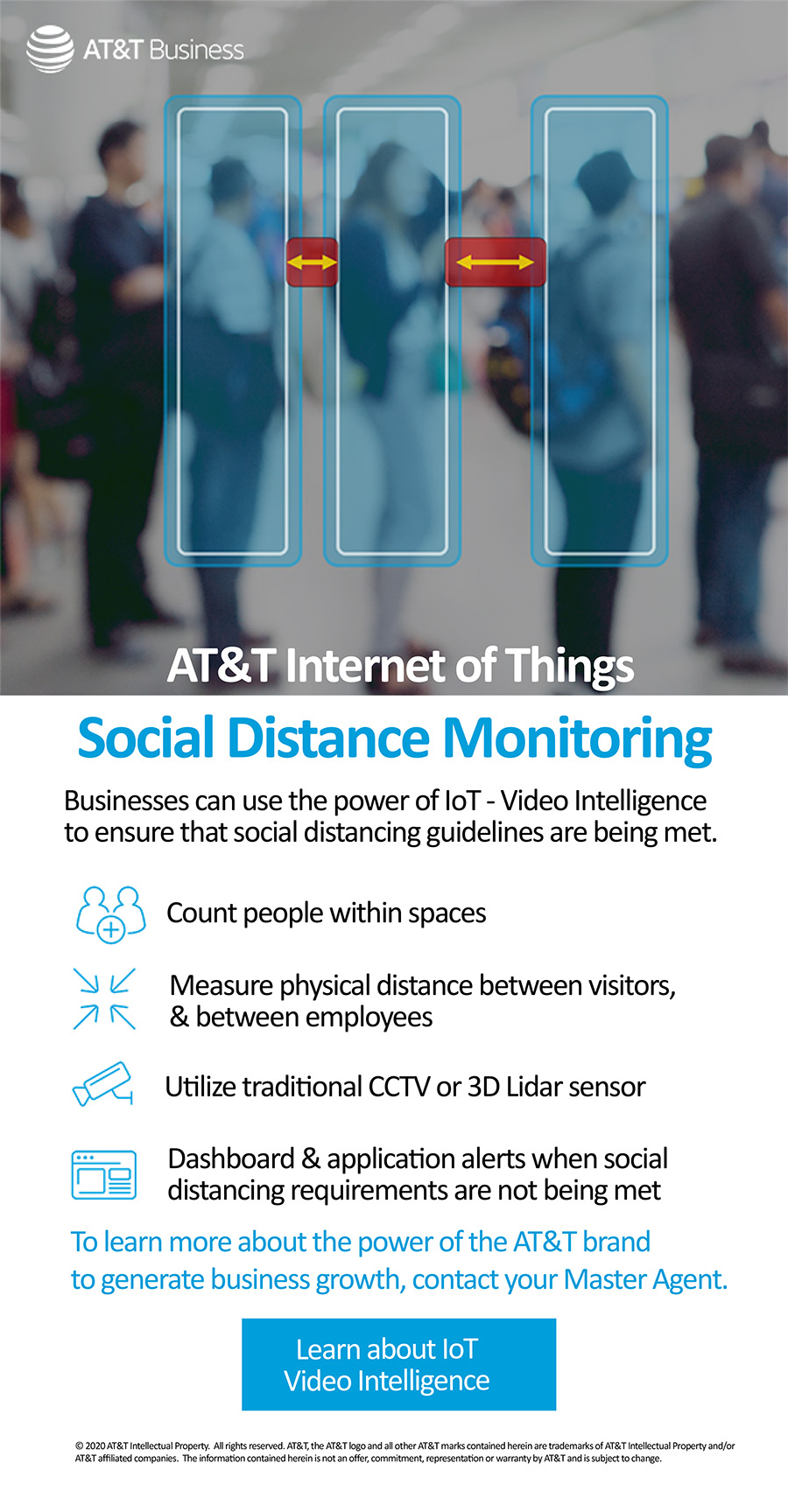 AT&T Internet of Things Social Distance Monitoring