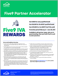 Five9 IVA Rewards