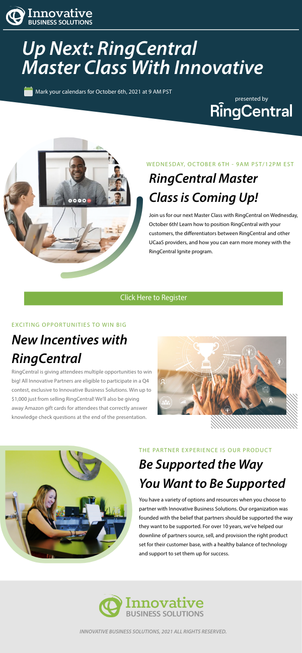RingCentral Master Class with Innovative
