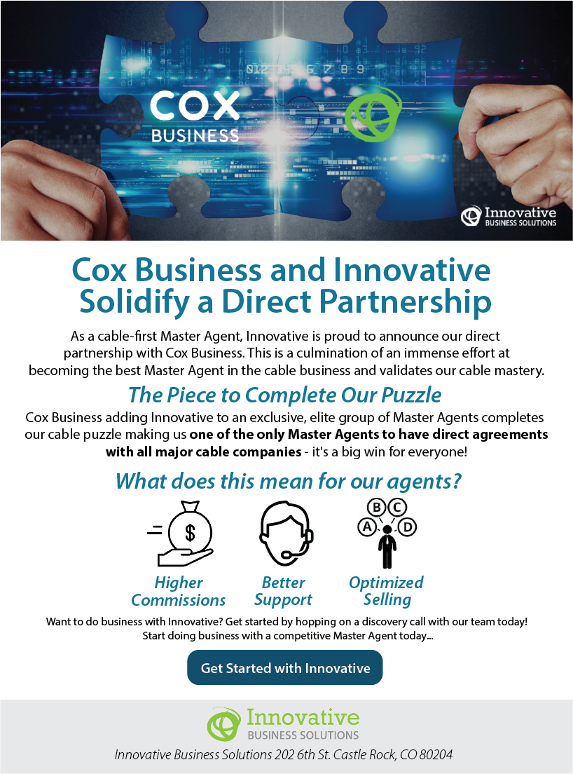 Cox Business and Innovative Solidify a Direct Partnership