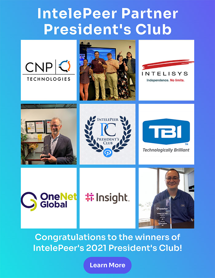 IntelePeer Partner President's club