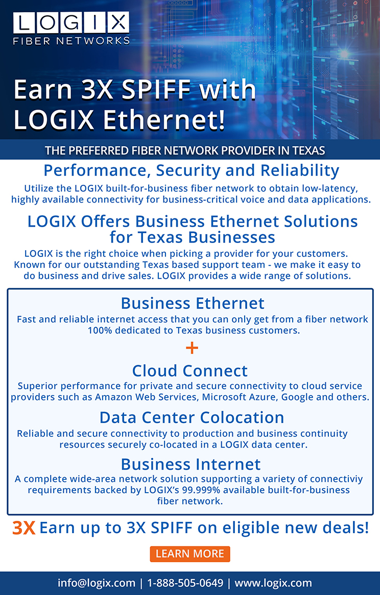Earn 3x the SPIFF with Logix ethernet!