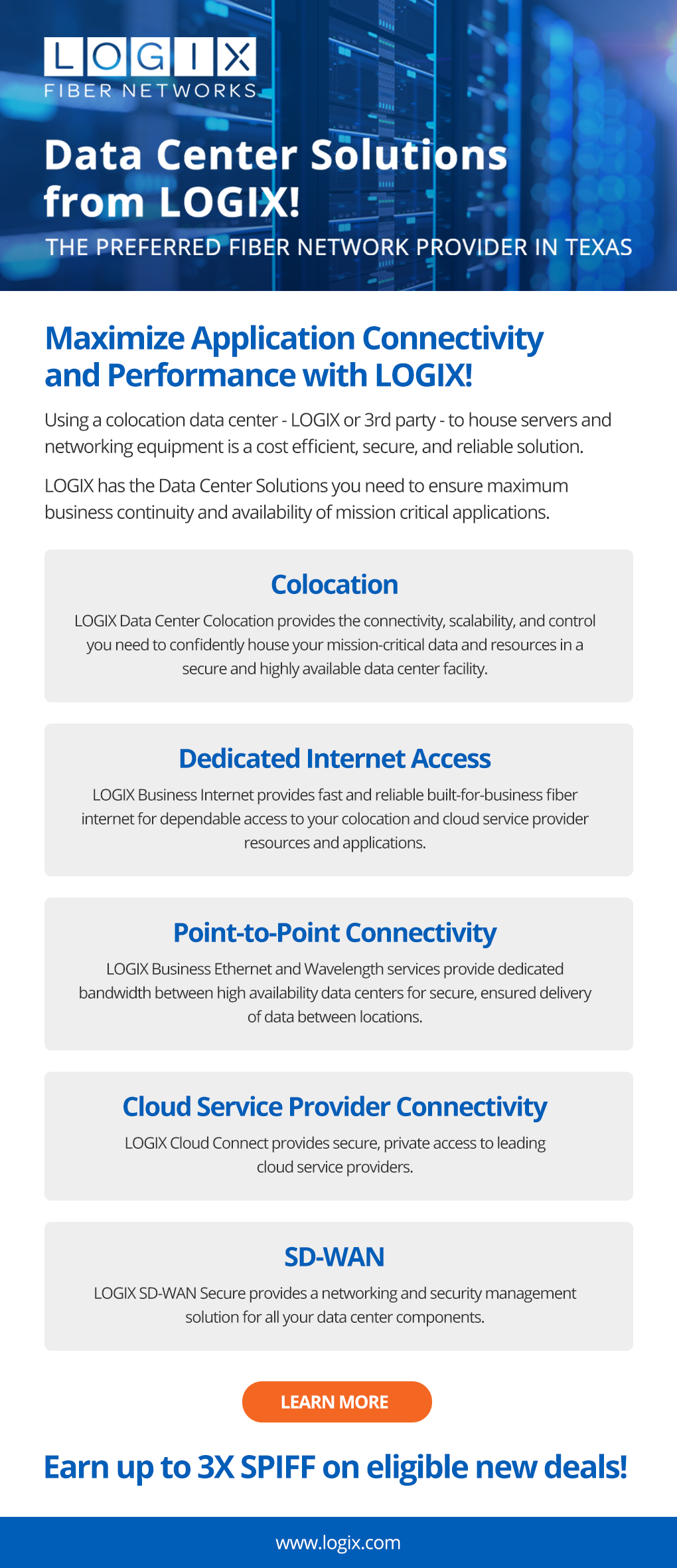 Data Center Solutions from LOGIX!