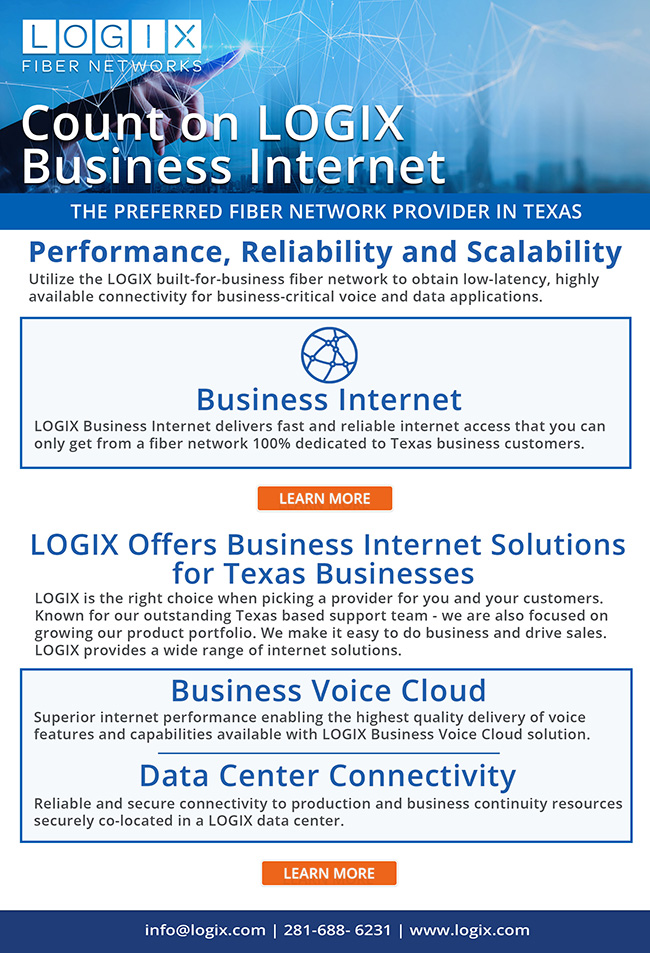 Count on LOGIX Business Internet