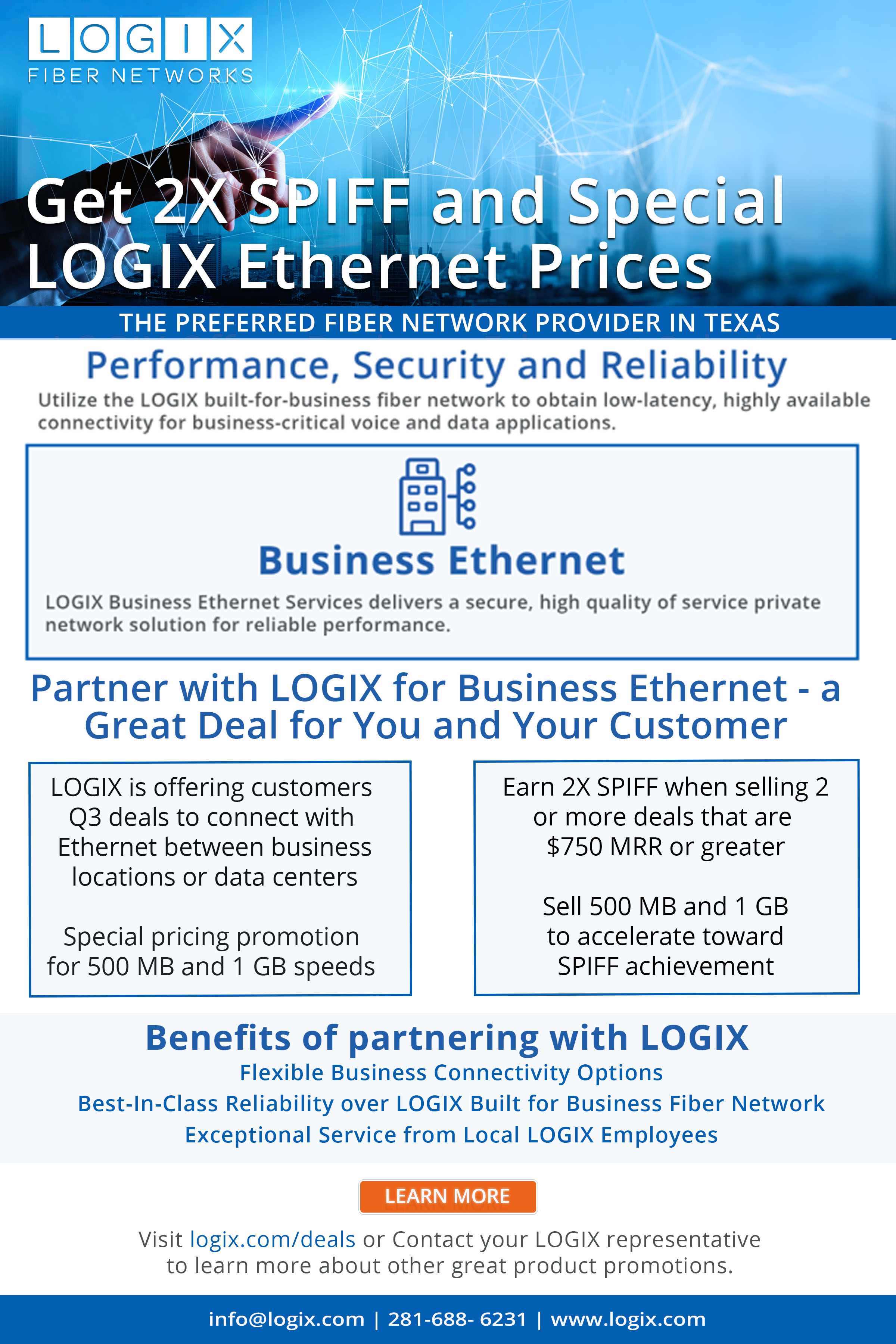 LOGIX Ethernet for Texas Businesses