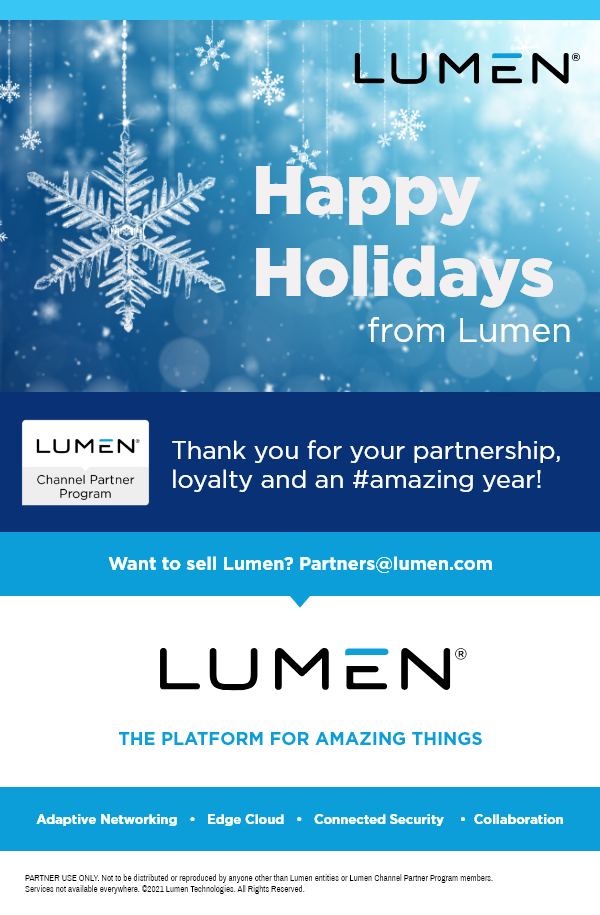 Happy Holidays from Lumen