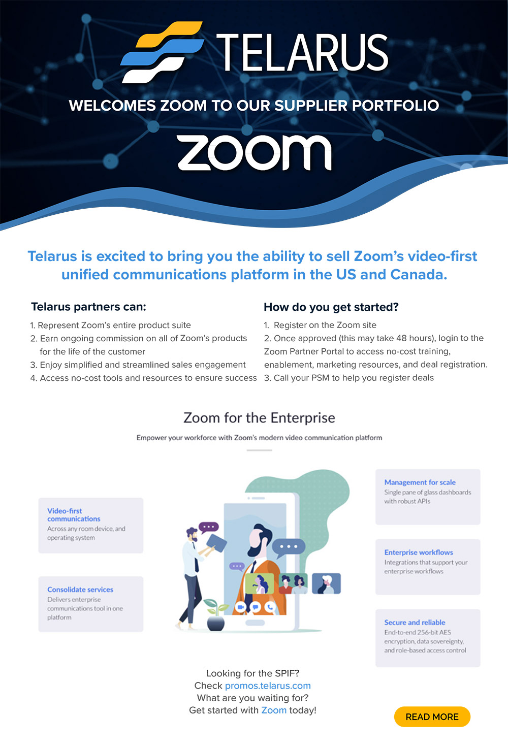 TELARUS welcomes Zoom to our supplier portfolio
