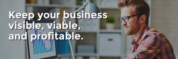 Vivial helps keep your business visible, viable, and profitable!